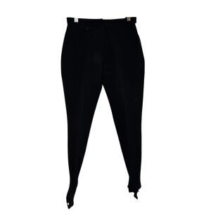 Vintage Bogner Black Wool Blend Stir Up Ski Snow Pants